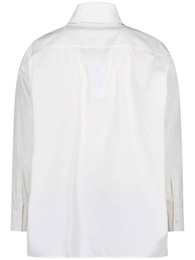 MM6 Maison Margiela Shirts White - MAISON MARGIELA - BALAAN 2