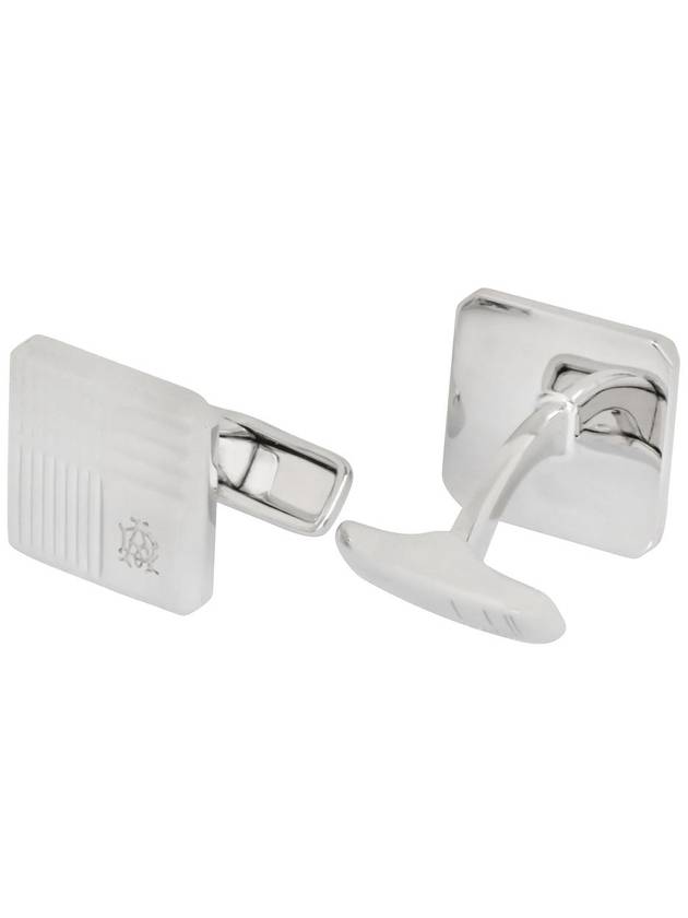 AD textured sterling silver cufflinks - DUNHILL - BALAAN 1