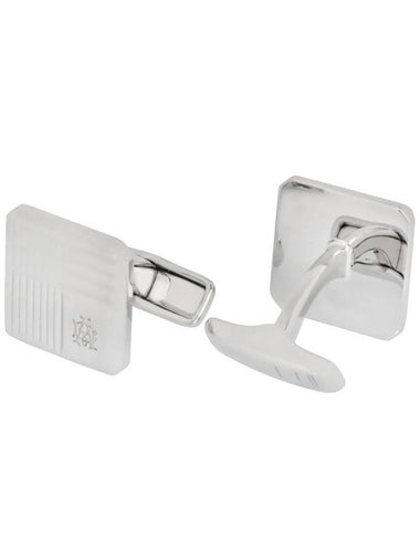 AD textured sterling silver cufflinks - DUNHILL - BALAAN 1