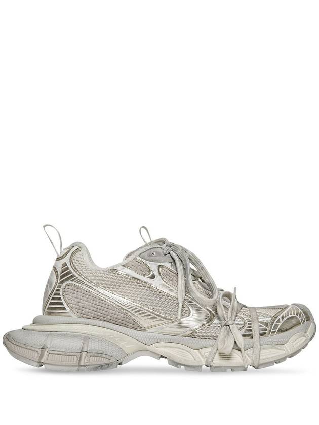 3XL Mesh Panel Low Top Sneakers Grey - BALENCIAGA - BALAAN 2