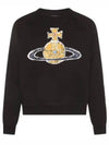 Time Machine Raglan Sweatshirt Black - VIVIENNE WESTWOOD - BALAAN 2