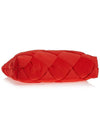 Intrecciato Cassette Woven Padding Document Clutch Bag Red - BOTTEGA VENETA - BALAAN 6