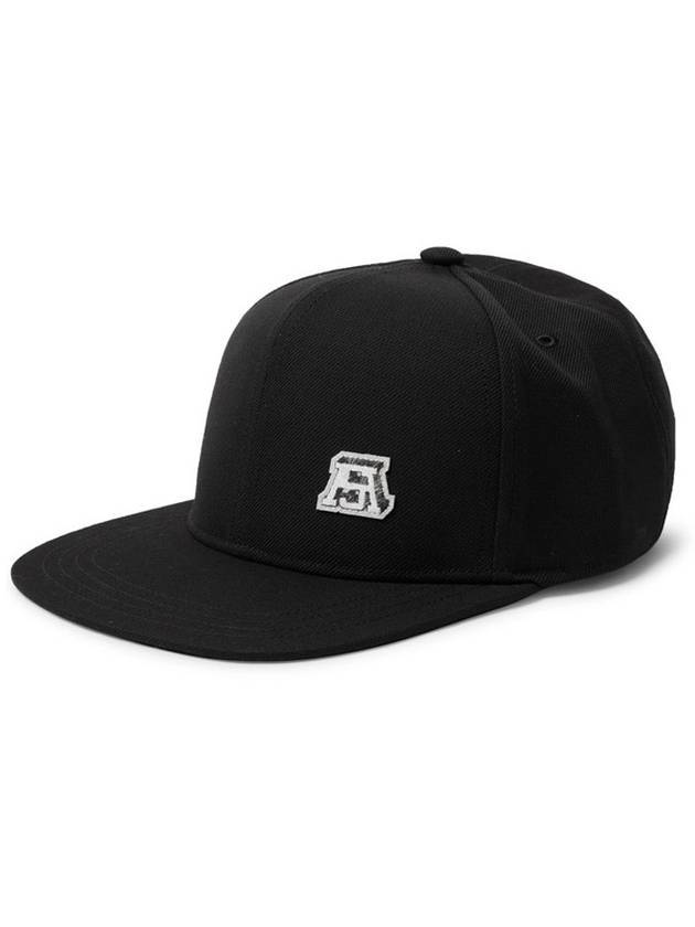 Logo Patch Ball Cap Black - ACNE STUDIOS - BALAAN 1