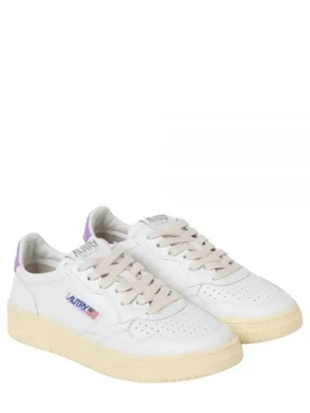 Men's Medalist Leather Low Top Sneakers White - AUTRY - BALAAN 2