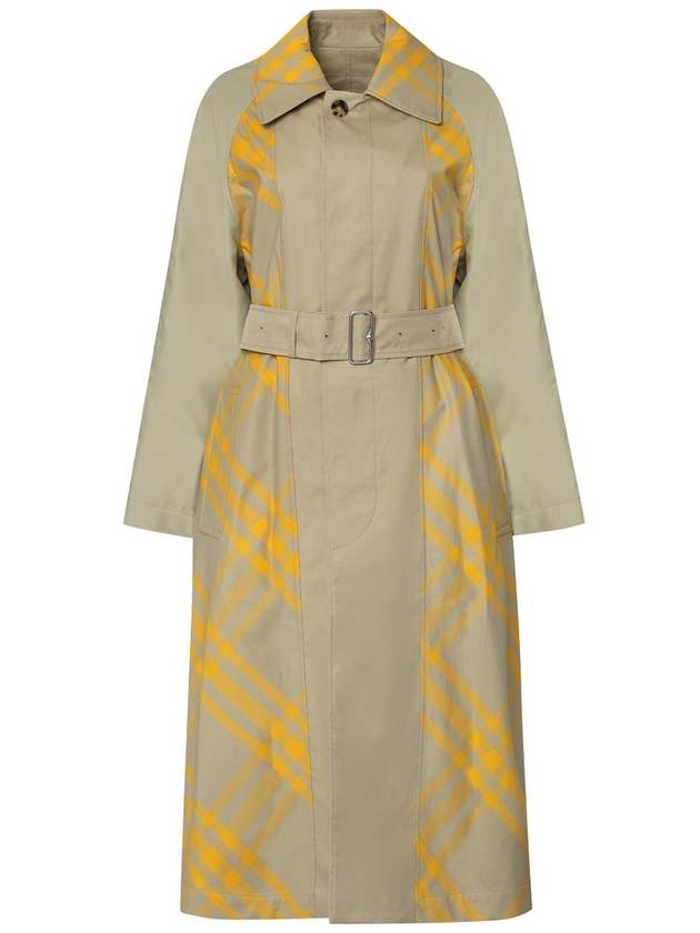 Check Belted Trench Coat Beige - BURBERRY - BALAAN 3