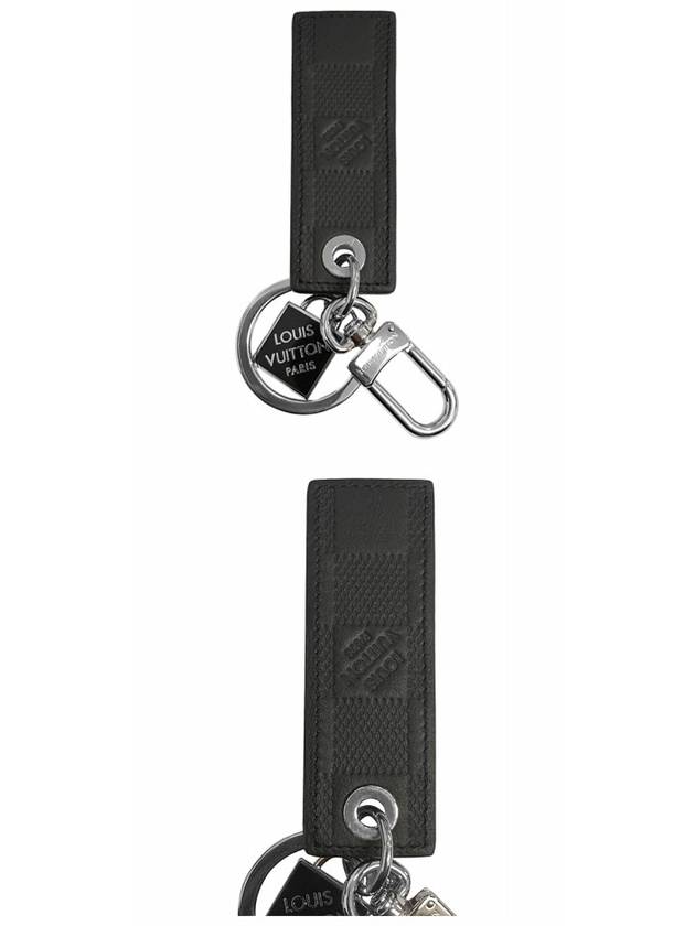 Damierama Tab Key Holder Black - LOUIS VUITTON - BALAAN 5