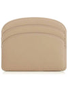 Demi Lune Card Wallet Nude Beige - A.P.C. - BALAAN 4