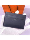 Citizen Twill Card Wallet Navy - HERMES - BALAAN 6