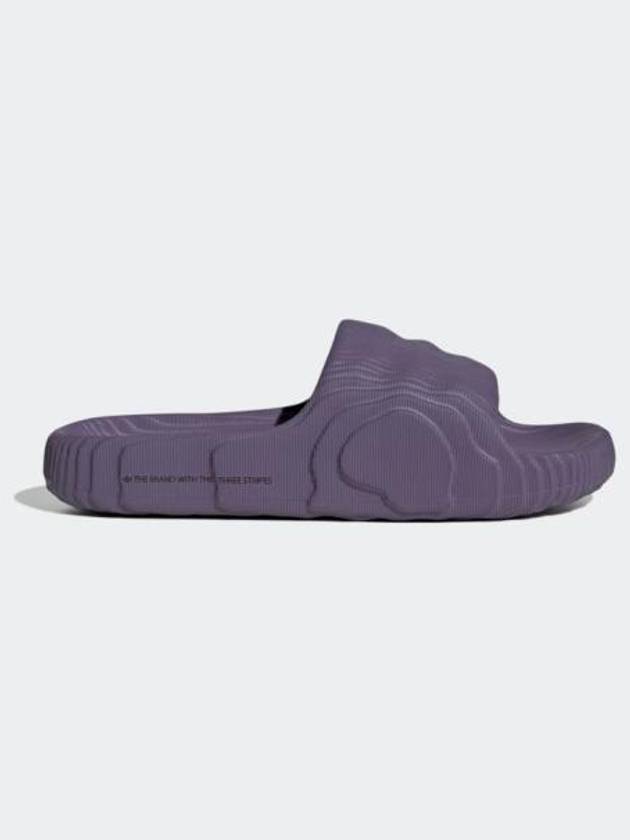 Adilette 22 Slippers Tech Purple - ADIDAS - BALAAN 2