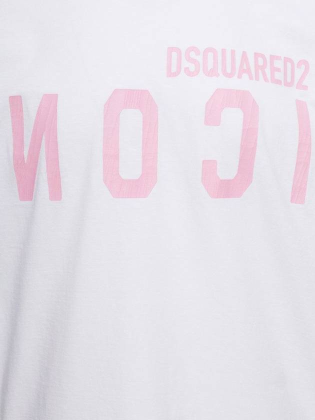 23 ss logo print t-shirt S79GC0069S22507100 B0040210945 - DSQUARED2 - BALAAN 4