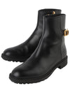 KDI956VEA Montaine 30 Black Gold Angle Boots 38 1 Size 2 Department Store Invoice Copy 33554Y - DIOR - BALAAN 3