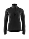 Women's Sigyn Half Zip Sweatshirt Raven - KLATTERMUSEN - BALAAN 1