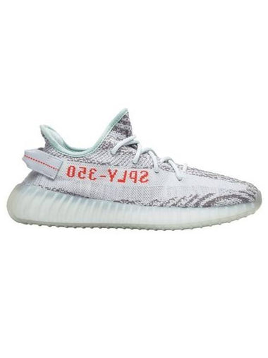 Yeezy Boost 350 V2 Low Top Sneakers Blue TINt - ADIDAS - BALAAN 1