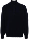 CP Company Sweater 17CLKN012A005528A897 Navy - CP COMPANY - BALAAN 1