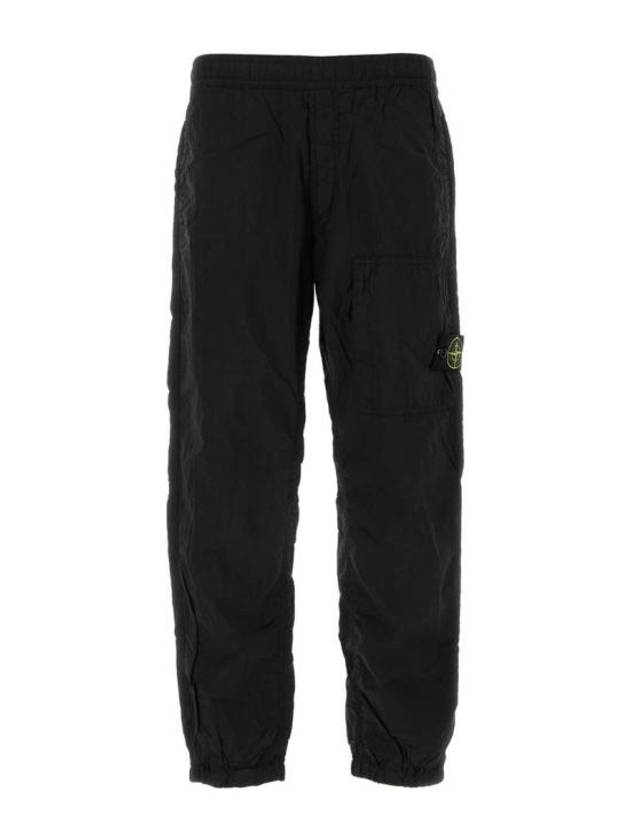 31019 Nylon Metal Econyl Track Pants Black - STONE ISLAND - BALAAN 2