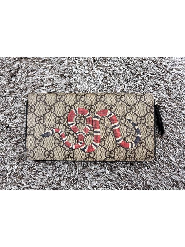 Kingsnake zipper long wallet - GUCCI - BALAAN 3