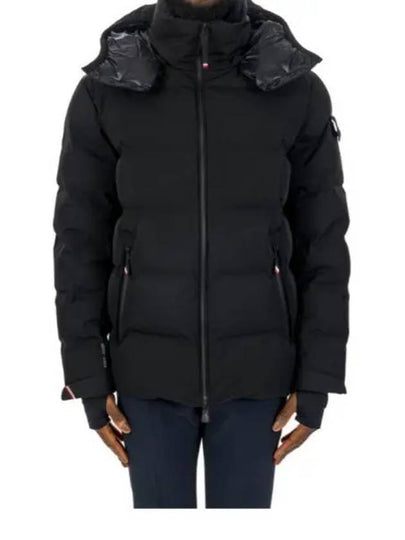 Men's Montgetech Hooded Down Ski Padding Black - MONCLER - BALAAN 2