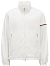 Ruinette Logo Patch Nylon Zip Up Jacket White - MONCLER - BALAAN 2