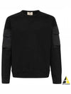 Felpa Crew Neck Sweatshirt Black - TEN C - BALAAN 2