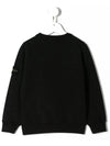 Kids Waffen Zipper Sweatshirt Black 711660442 V0029 - STONE ISLAND - BALAAN 3