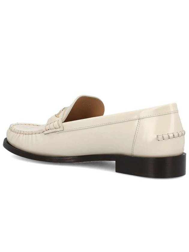 Salvatore Ferragamo Flat shoes White - SALVATORE FERRAGAMO - BALAAN 3