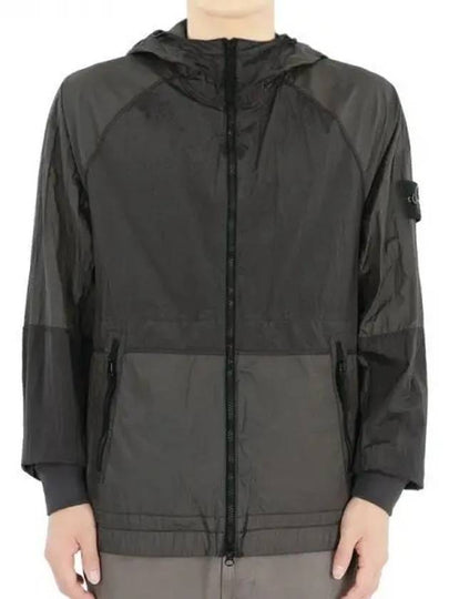 Nylon Metal Windbreake Charcoal - STONE ISLAND - BALAAN 2