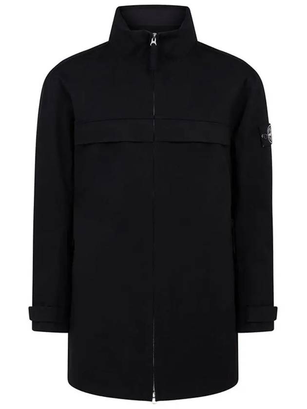 11Th Anniversary Wappen Hooded Jacket Black - STONE ISLAND - BALAAN 3