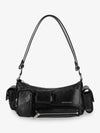 Superbusy Leather Shoulder Bag Black - BALENCIAGA - BALAAN 2