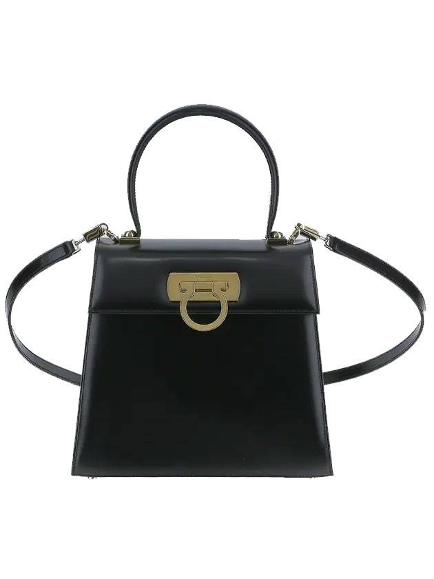 Cali Creations Tote Bag Black - SALVATORE FERRAGAMO - BALAAN 1