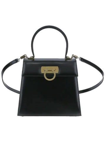 Cali Creations Tote Bag Black - SALVATORE FERRAGAMO - BALAAN 1