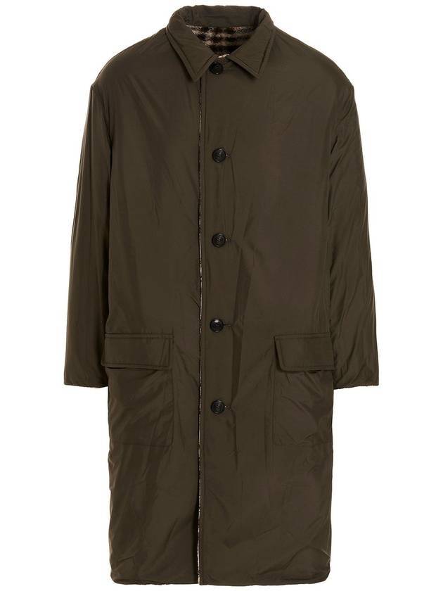 Men's Kinston Check Reversible Single Coat Ivory - ISABEL MARANT - BALAAN 4