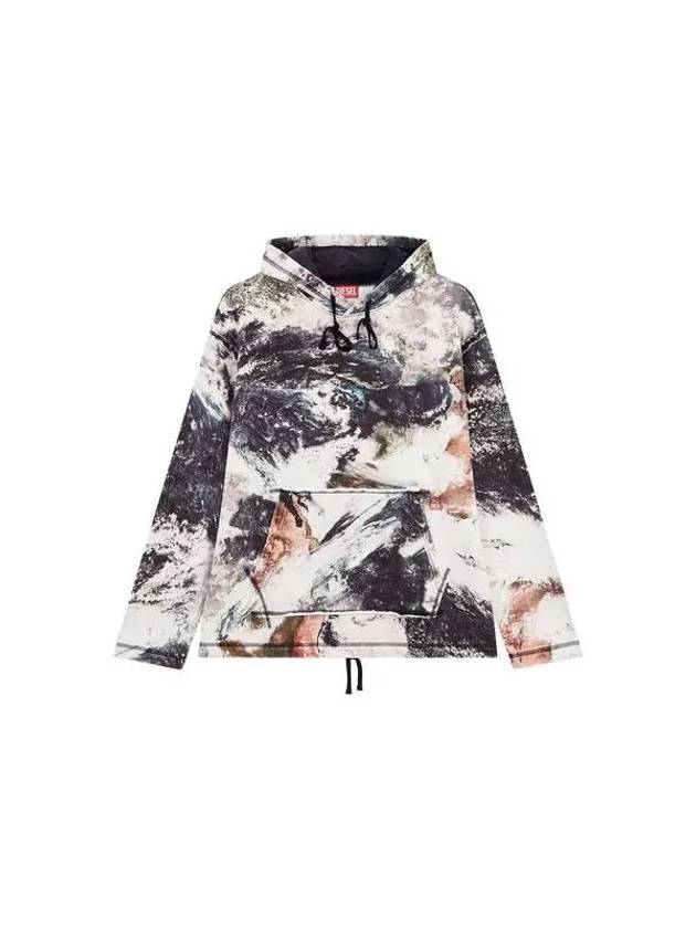 Men s Planet String Hooded Sweatshirt Multi - DIESEL - BALAAN 1