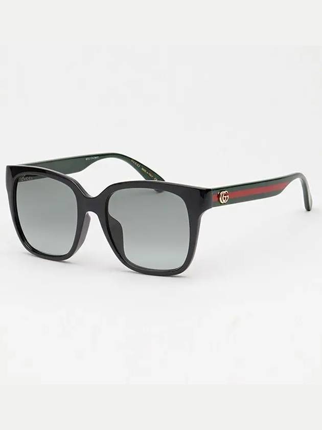 Eyewear Logo Web Sunglasses Black - GUCCI - BALAAN 2