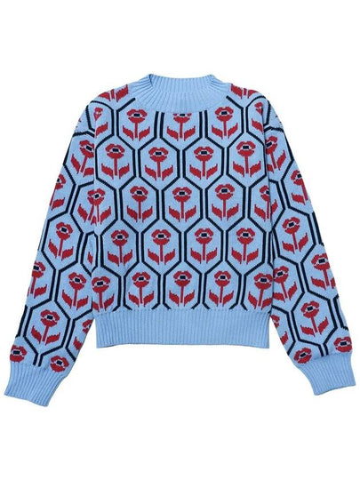 Odeon cotton sweater light blue 001 - MAX MARA - BALAAN 2