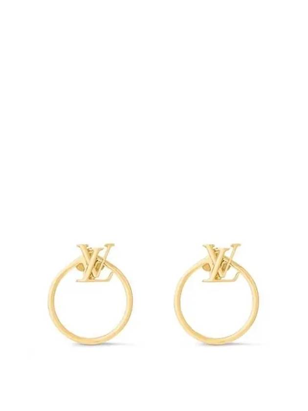 LV Eclipse Earrings Gold - LOUIS VUITTON - BALAAN 2