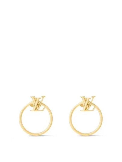 LV Eclipse Earrings Gold - LOUIS VUITTON - BALAAN 2