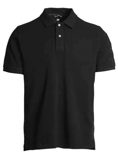 Basic Polo Shirt Black - PARAJUMPERS - BALAAN 1