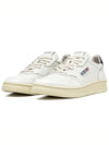 Medalist Black Tab Low Top Sneakers White - AUTRY - BALAAN 3