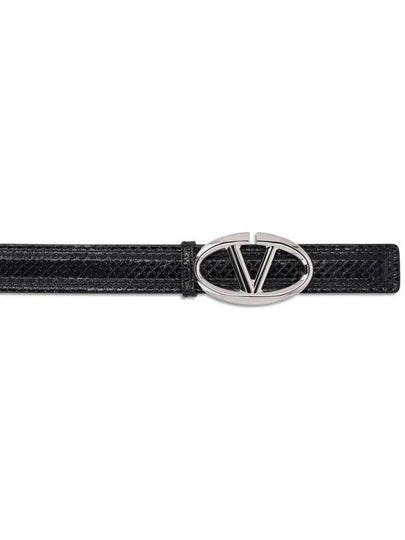 Valentino Garavani Belts Black - VALENTINO - BALAAN 2