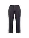 Tailored Straight Pants Black - AMI - BALAAN 2