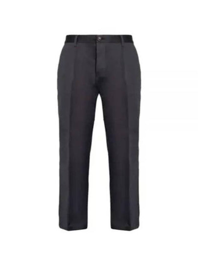 Tailored Straight Pants Black - AMI - BALAAN 2