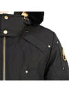 Gold Ballistic Bomber Jacket Black Fox Fur Black - MOOSE KNUCKLES - BALAAN 8