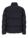 Garment Dyed Crinkle Reps Down Padding Navy - STONE ISLAND - BALAAN 3