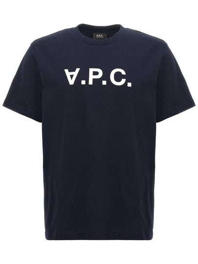 Standard Grand VPC Short Sleeve T-Shirt Navy - A.P.C. - BALAAN 2