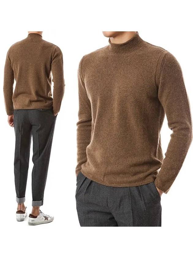 Baby camel soft turtleneck knit RD40003 06 - ROBERTO COLLINA - BALAAN 1