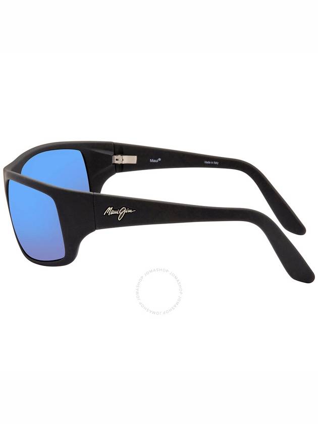 Maui Jim Peahi Blue Hawaii Wrap Unisex Sunglasses B202-2M 65 - MAUI JIM - BALAAN 3