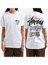 Tough Gear Short Sleeve T-Shirt White - STUSSY - BALAAN 4