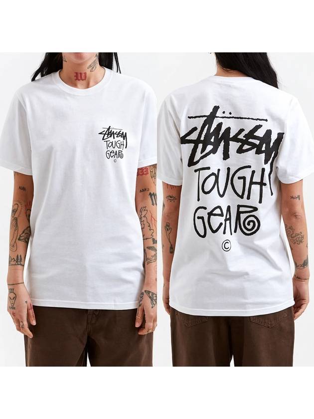 Tough Gear T Shirt White Men - STUSSY - BALAAN 4