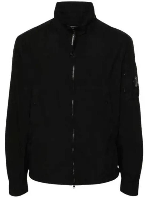 Tylon L Zipper Long Sleeve Shirt Black - CP COMPANY - BALAAN 2