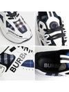 Check Panel Low Top Sneakers White - BURBERRY - BALAAN 6